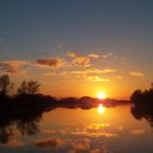 Die Elbe am Abend