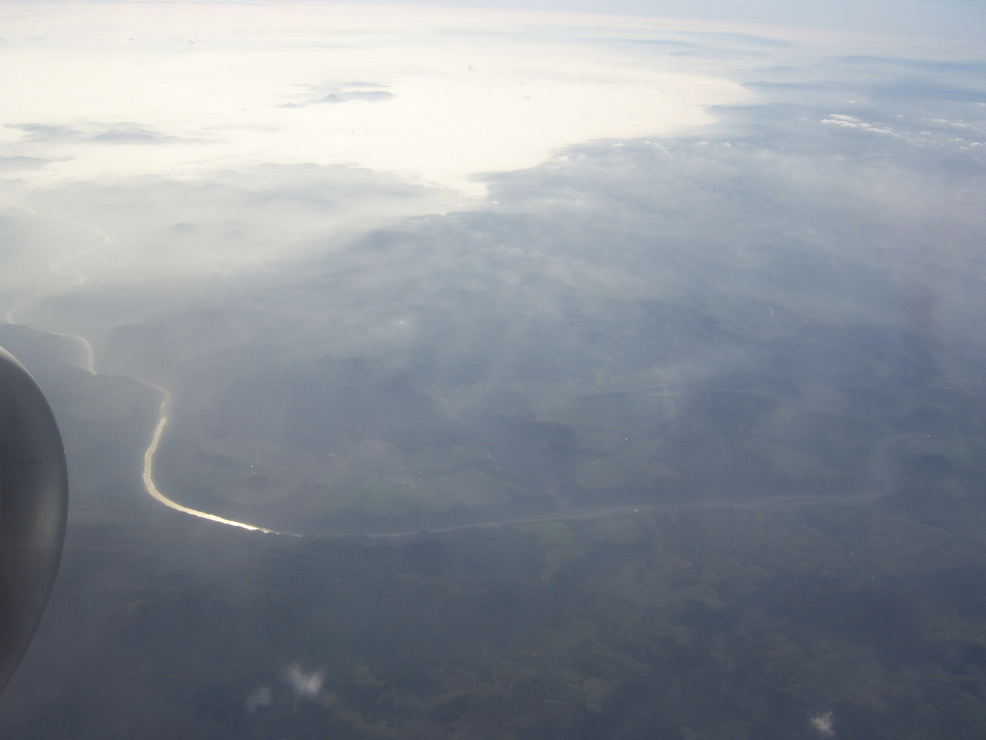 Die Elbe aus der Luft