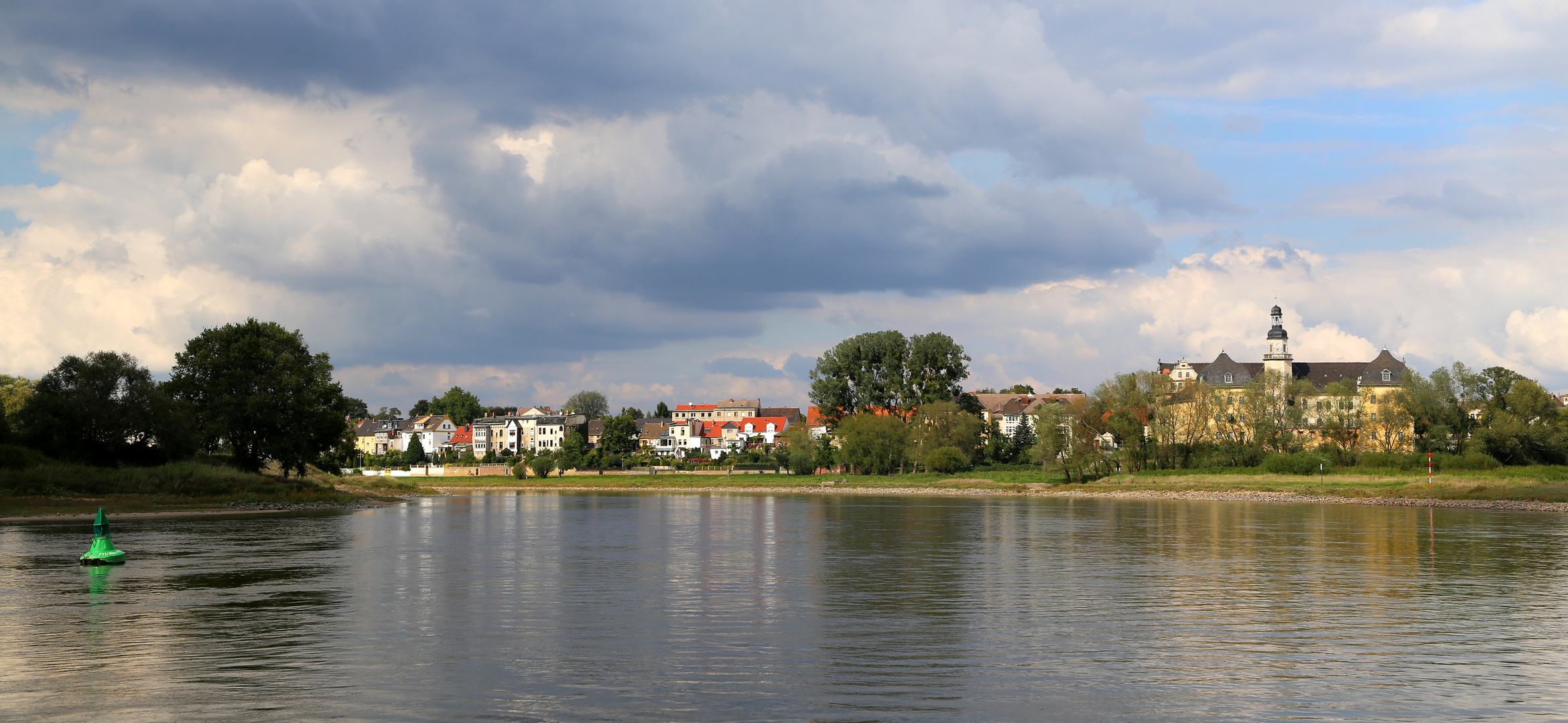 Die Elbe bei Coswig 