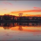 Die Elbe bei Dömitz am Abend...