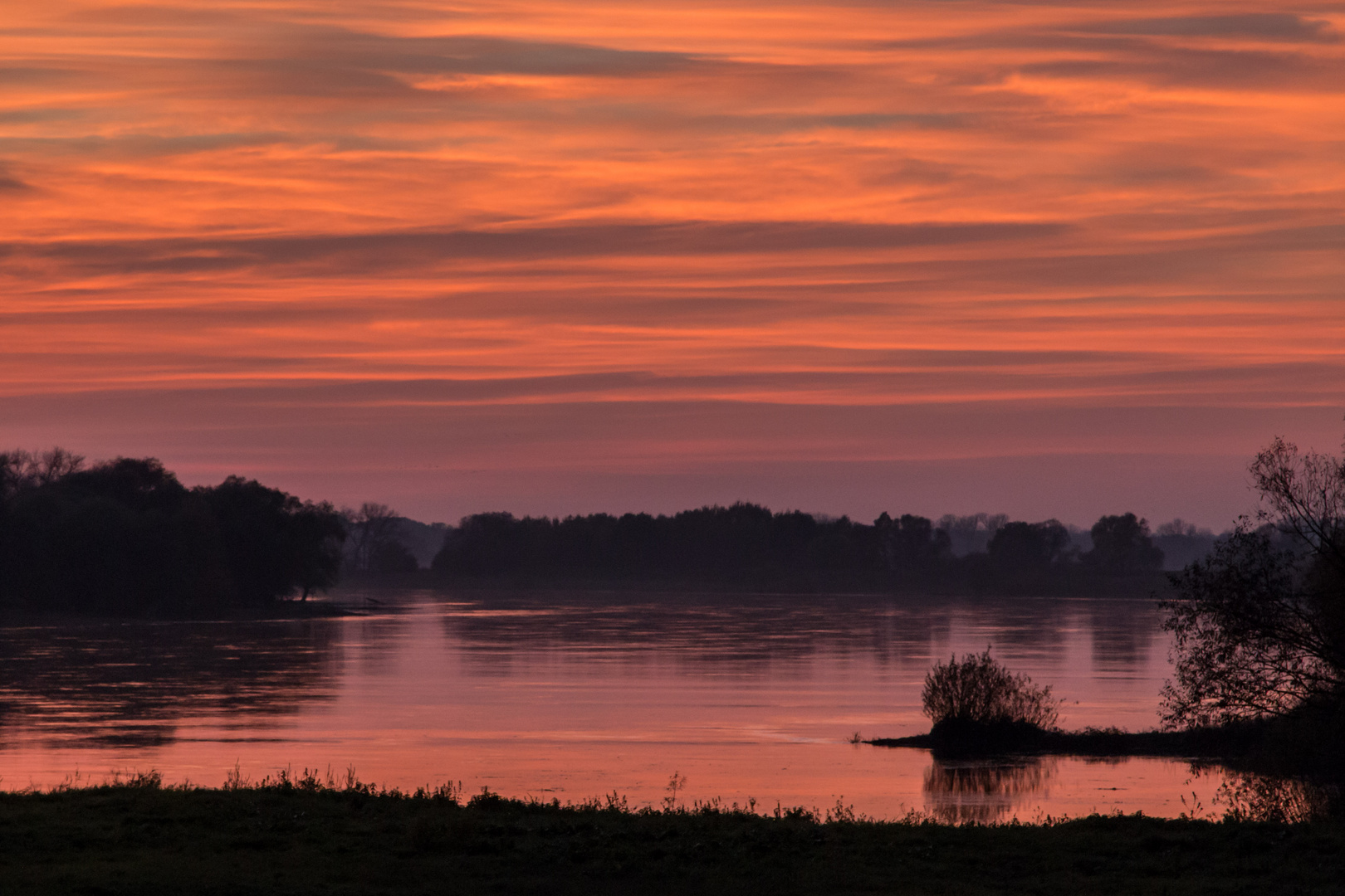 Die Elbe bei Dömitz