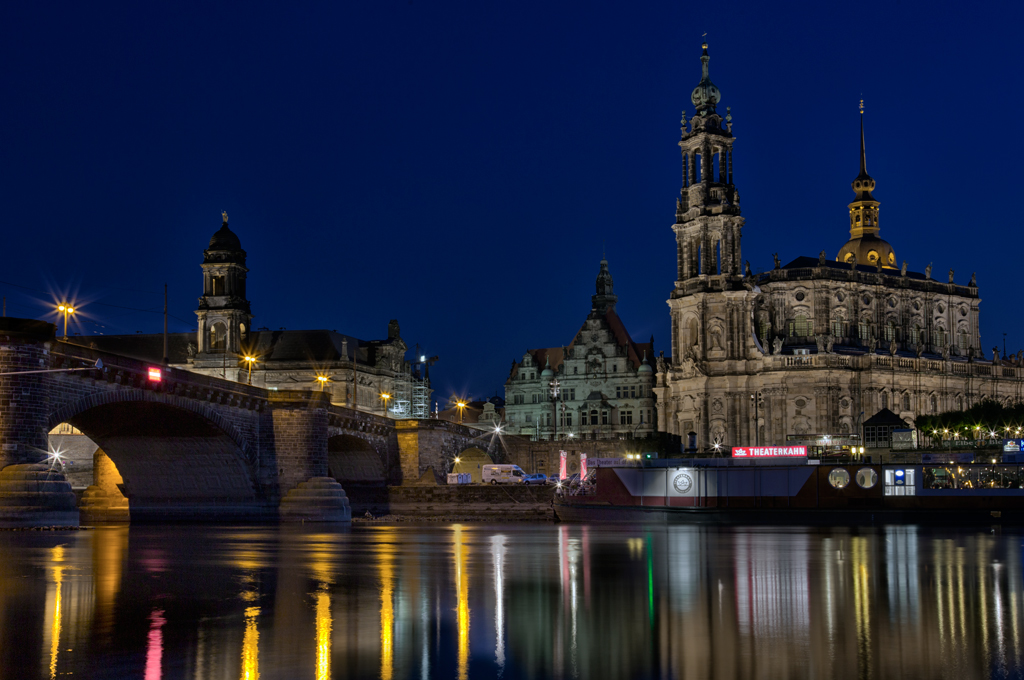 Die Elbe bei Dresden