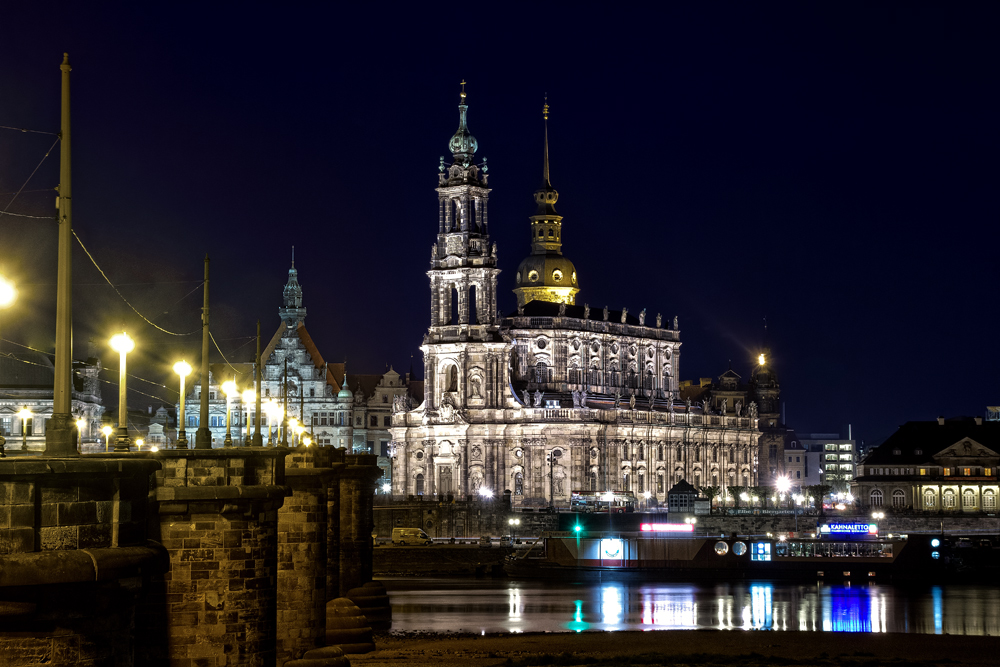 Die Elbe bei Dresden