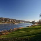 Die Elbe - bei Dresden