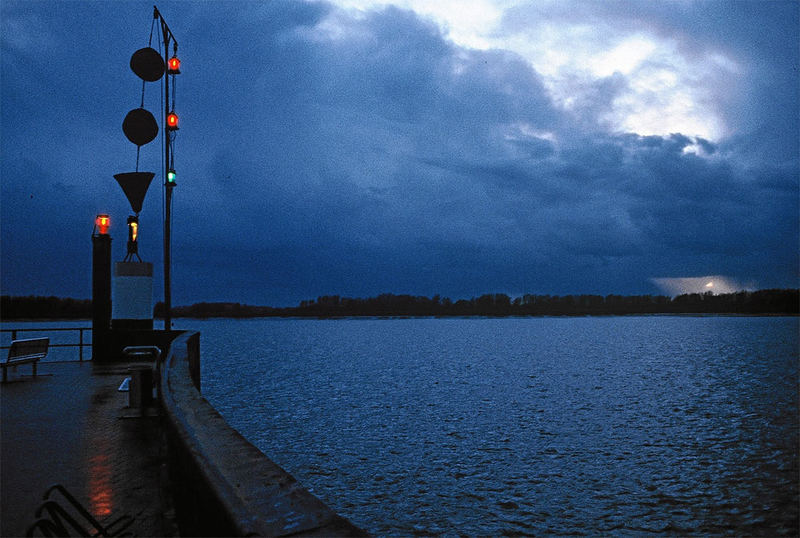 die elbe bei glückstadt