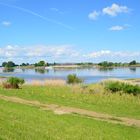 Die Elbe bei Hoopte in Niedersachsen