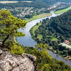 Die Elbe bei Königstein