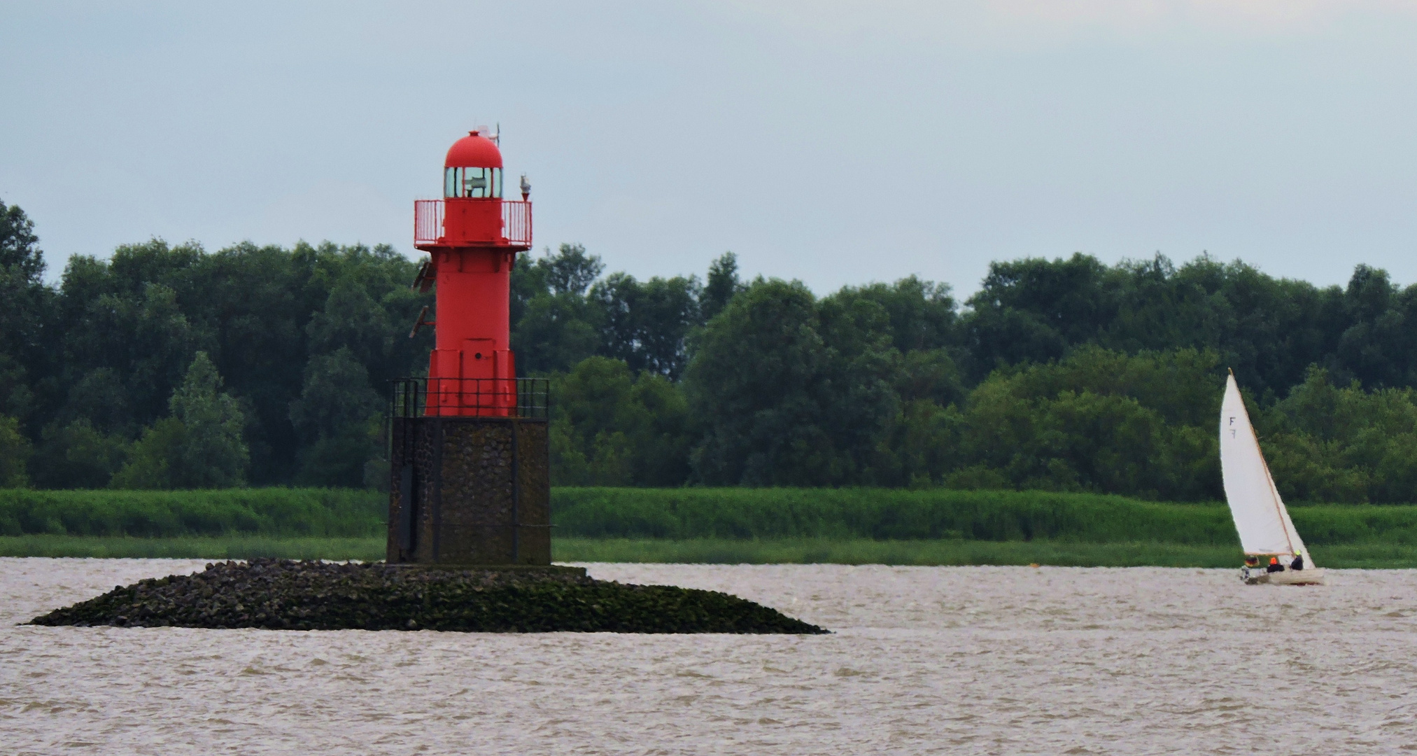 die Elbe bei Kollmar........