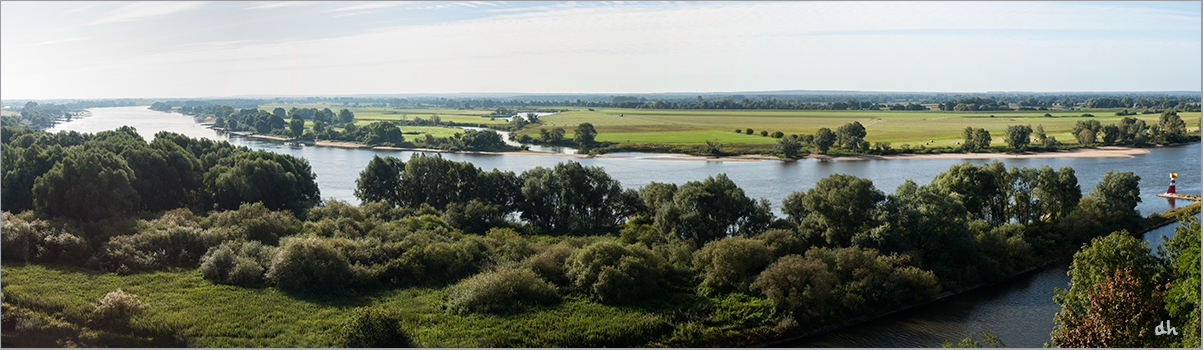 Die Elbe bei Lauenburg