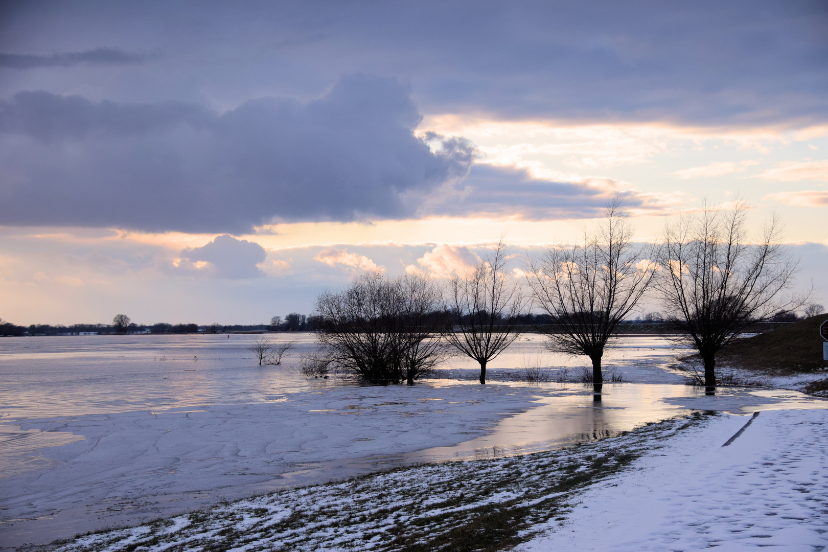 Die Elbe bei Lenzen