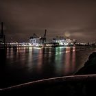 Die Elbe bei Nacht