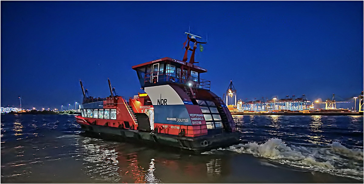 Die Elbe bei Oevelgönne