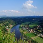 Die Elbe bei Rathen