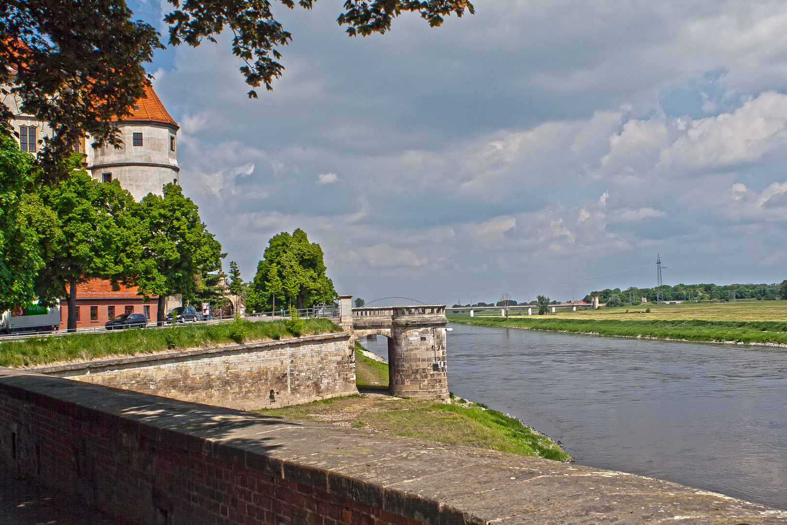 Die Elbe bei Torgau
