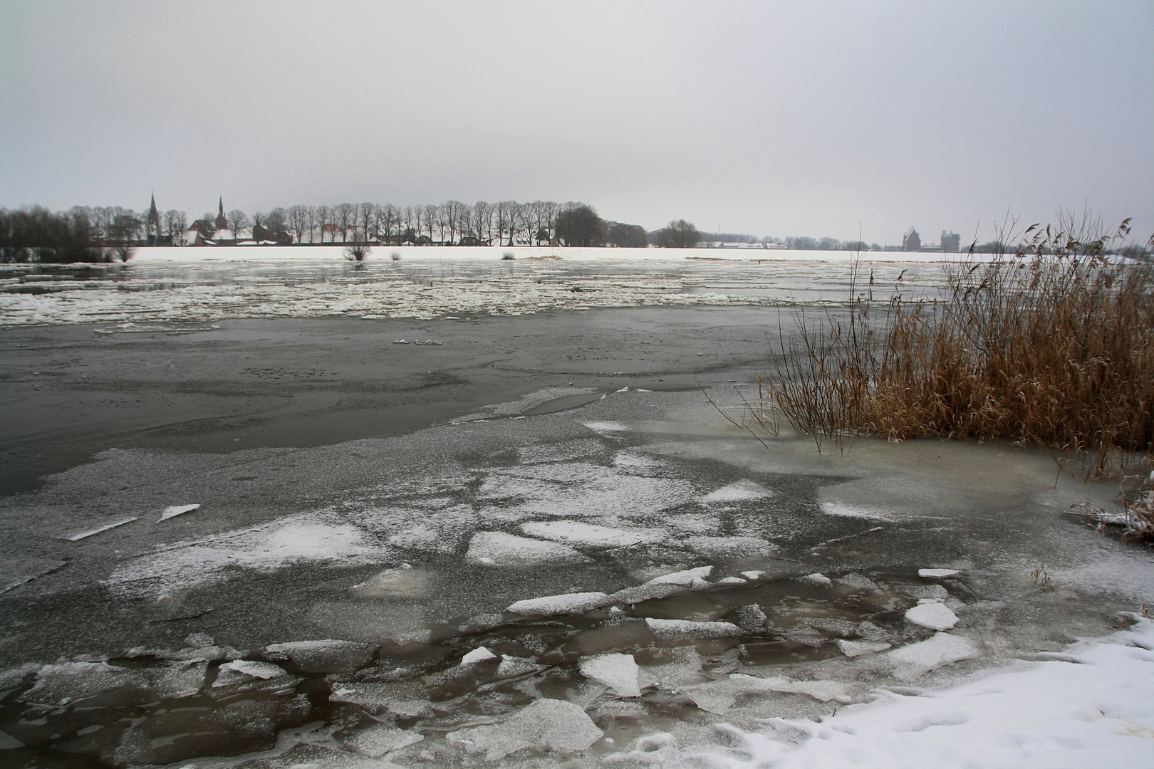 Die Elbe heute ......