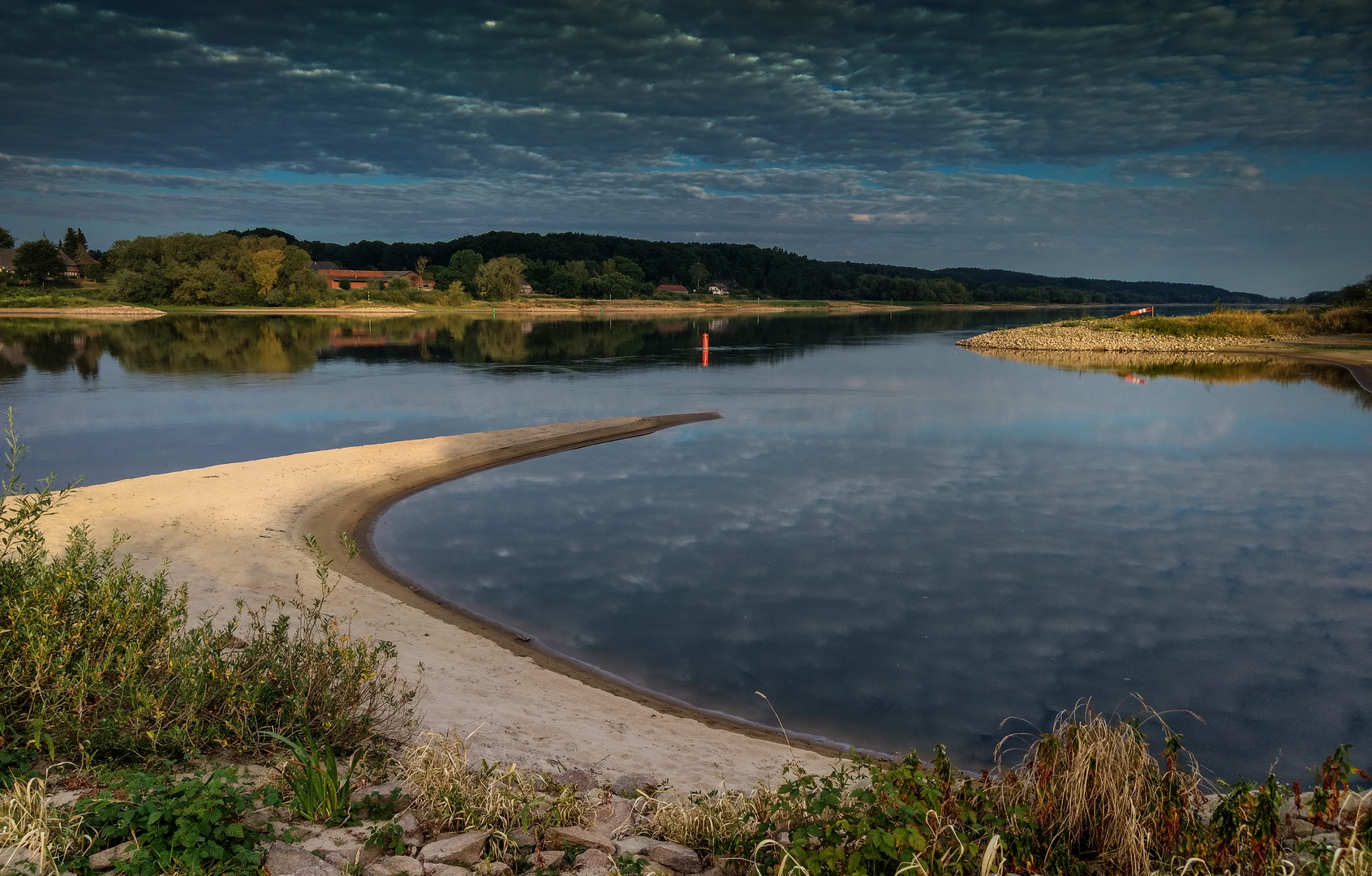 Die Elbe im Amt Neuhaus