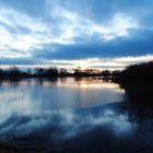 Die Elbe im Spiegelbild