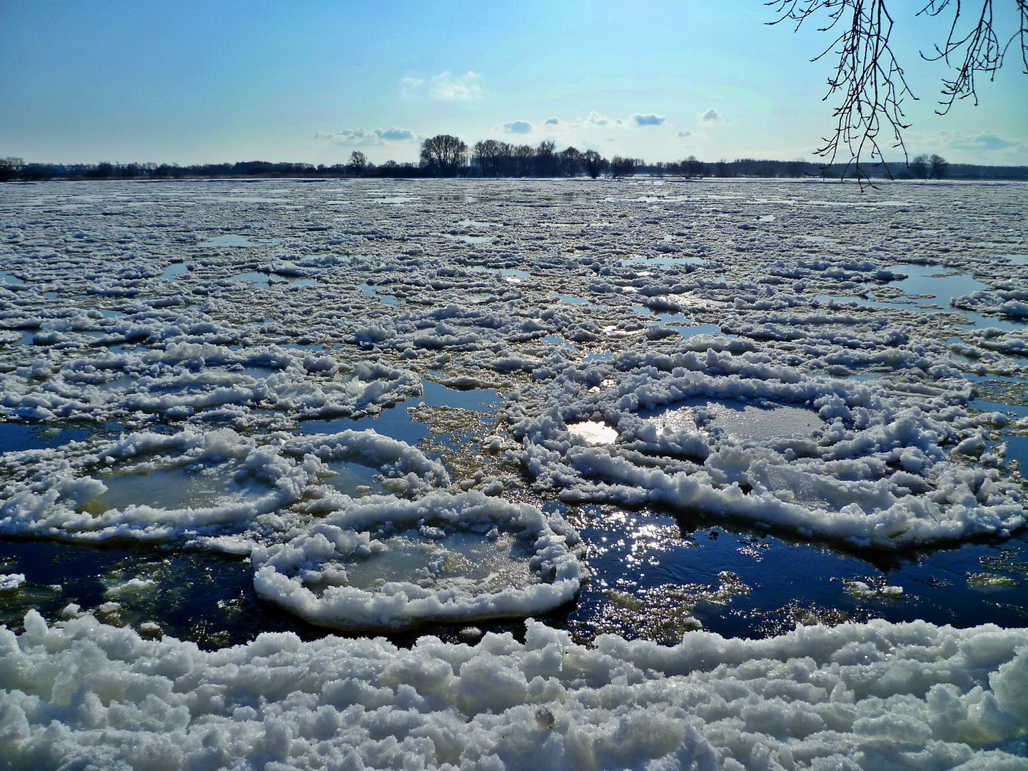 ...die Elbe im WInter