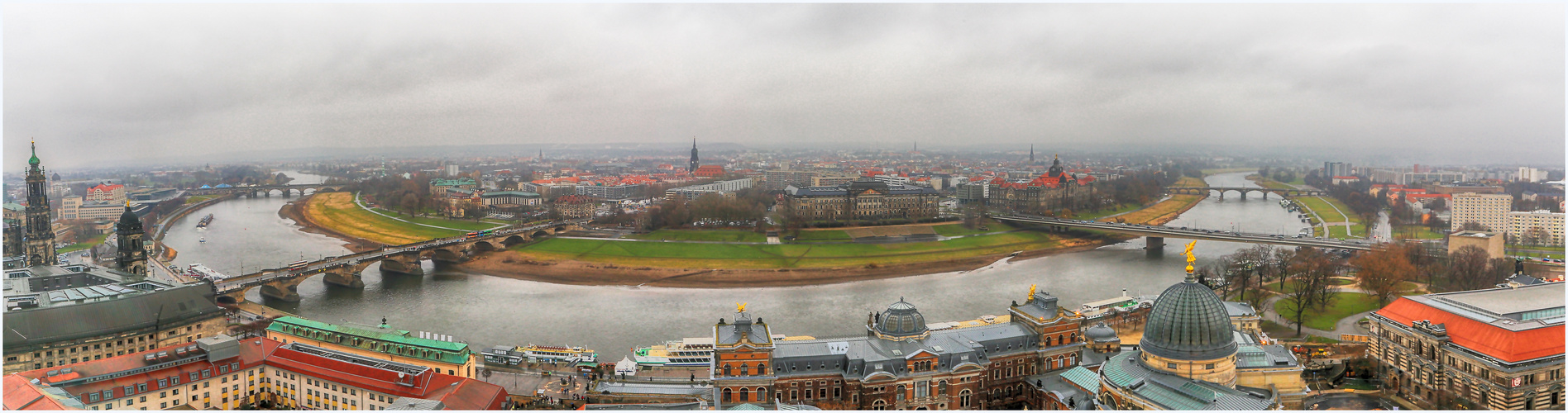 Die Elbe in Dresden