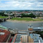 Die Elbe in Dresden ...