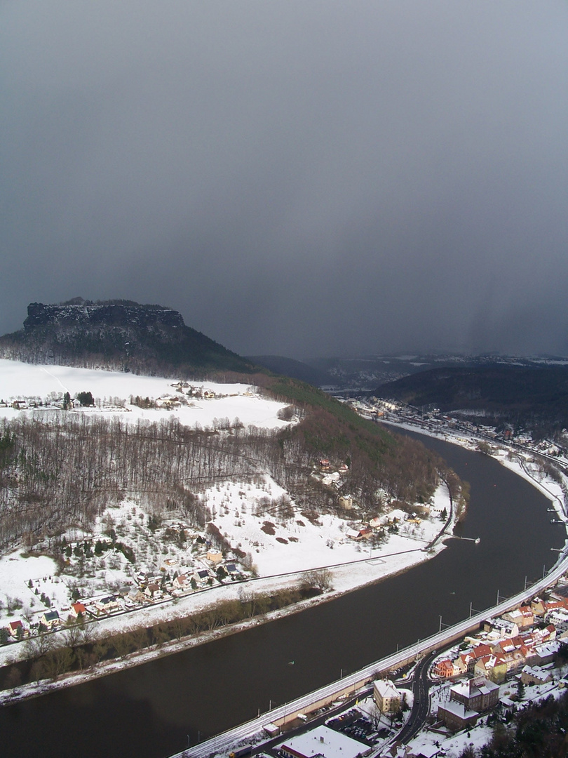 Die Elbe (sächsiche Schweiz)