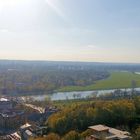 Die Elbe und das "Blaue Wunder"