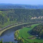 Die Elbe von der Festung Königstein 