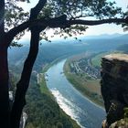 Die Elbe von oben