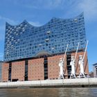 die Elbphilharmonie bei der Hafenrundfahrt