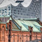 die Elbphilharmonie vs. Speicherstadt