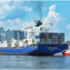 Die "ELPHI" bleibt in Hamburg !! .....Containerfrachter "Maersk Nijmegen" 