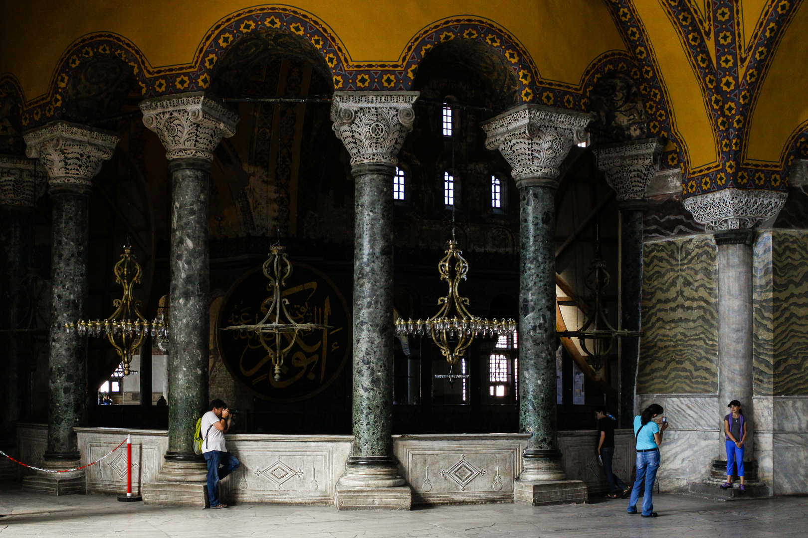 Die Empore der Hagia Sophia