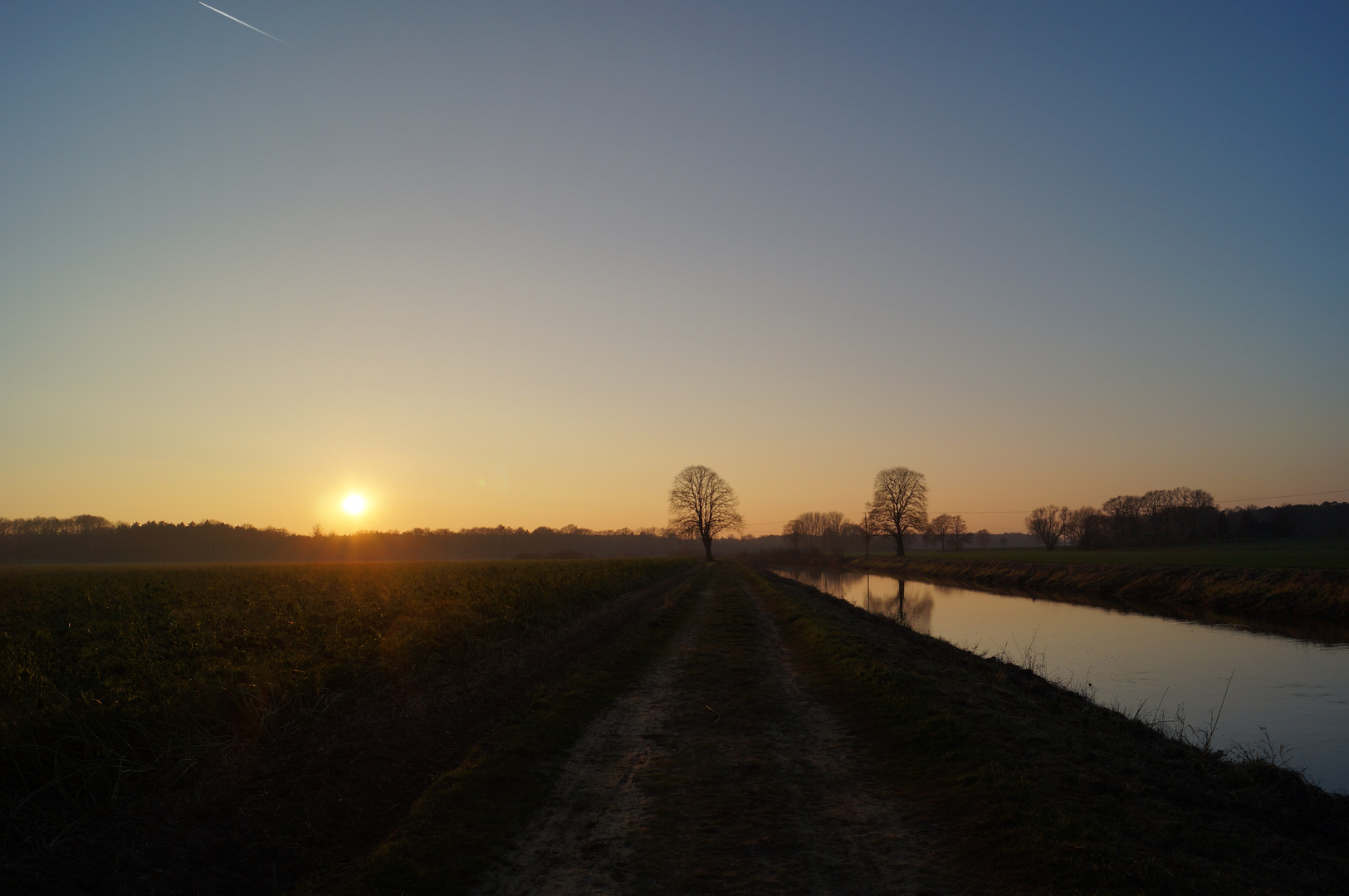 Die Ems in Harsewinkel - Greffen