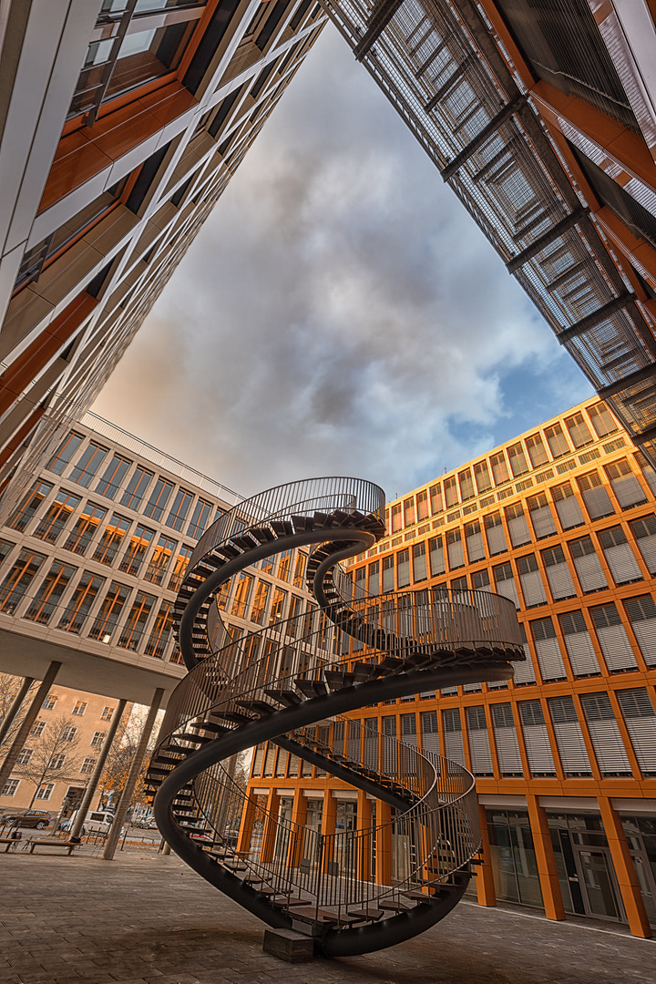 Die endlose Treppe in München