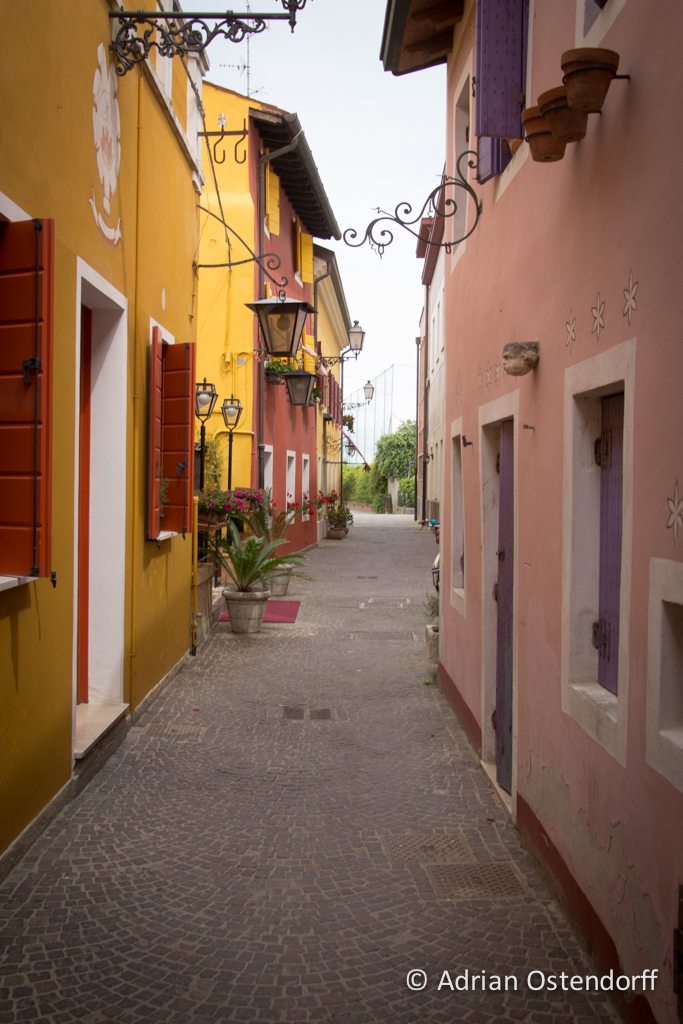 Die engen Gassen von Caorle