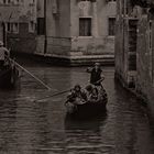 Die engen Gassen von Venedig