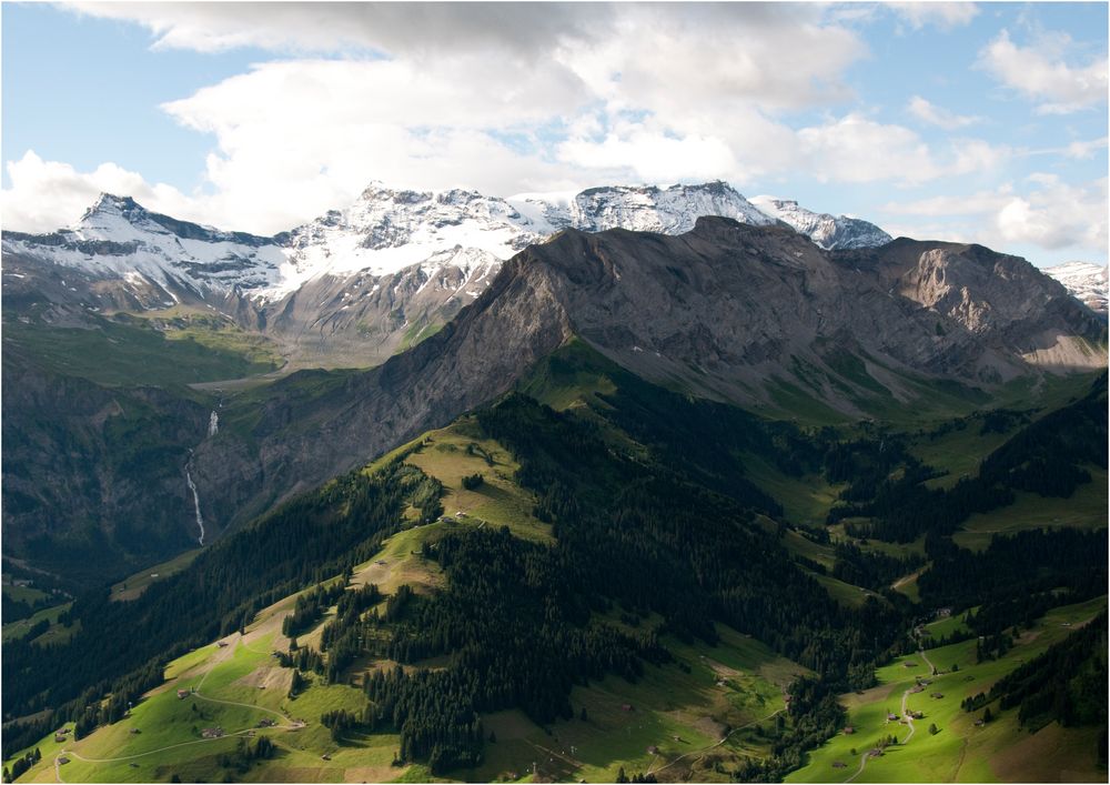 Die Engstligenalp bei Adelboden CH