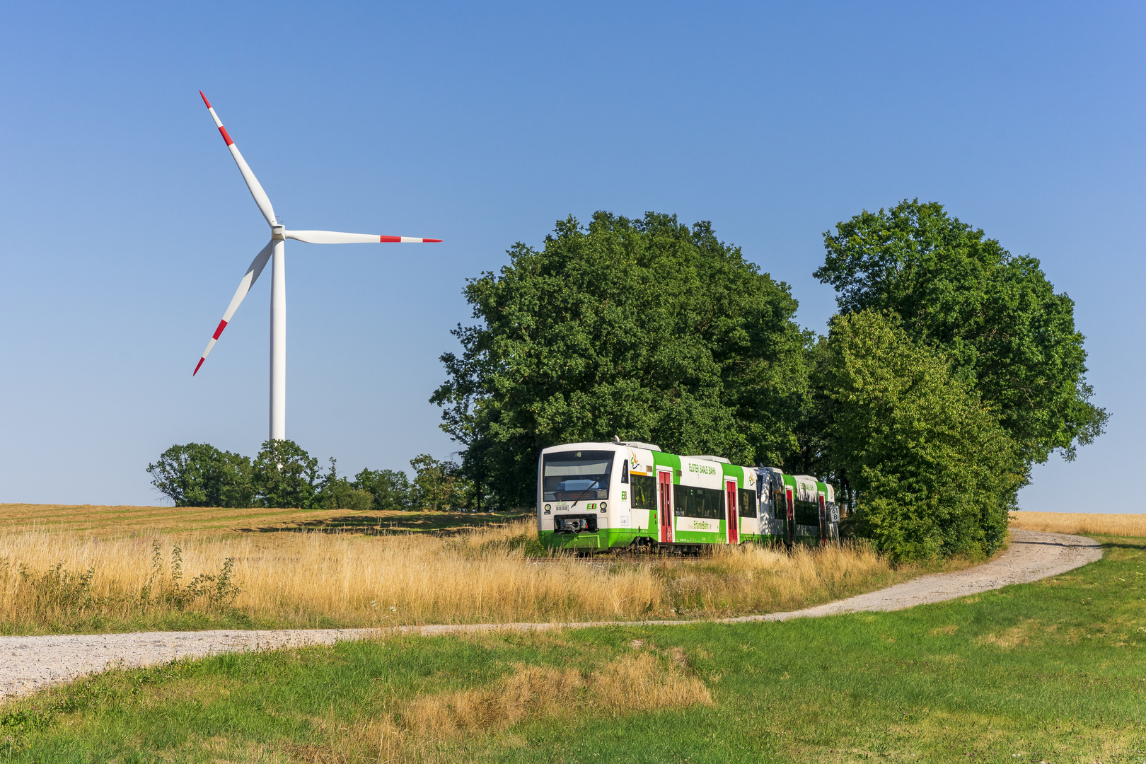 Die Erfurter Bahn von Hof nach Leipzig