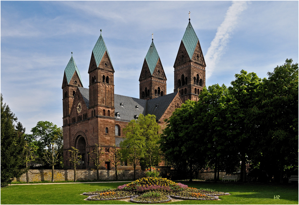 Die Erlöserkirche in Bad Homburg vor der Höhe.