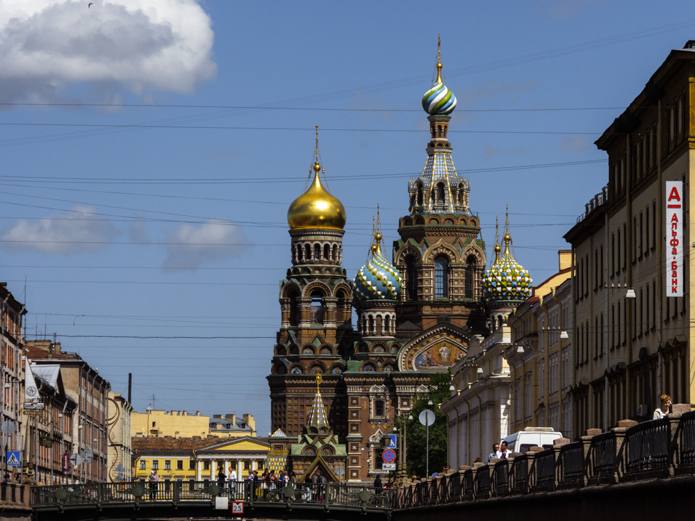 Die Erlöserkirche in St. Petersburg