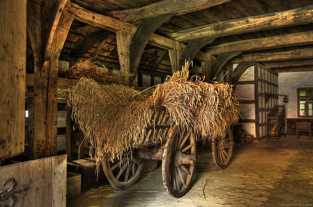 Die Ernte ist eingefahren