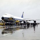 Die erste B 747 in Düsseldorf