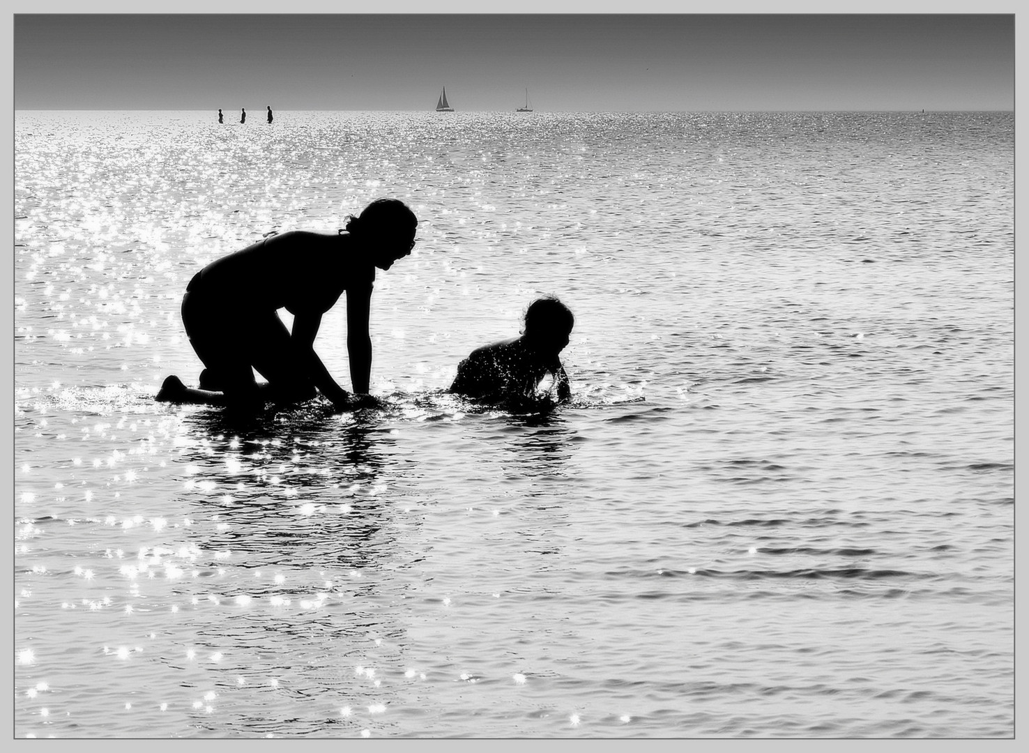 Die erste Begegnung mit dem Meer...