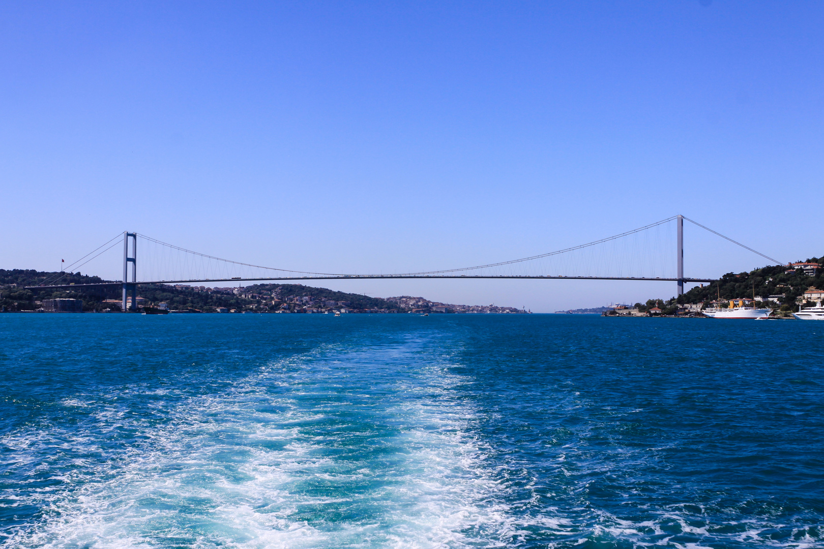 Die erste Bosporus-Brücke