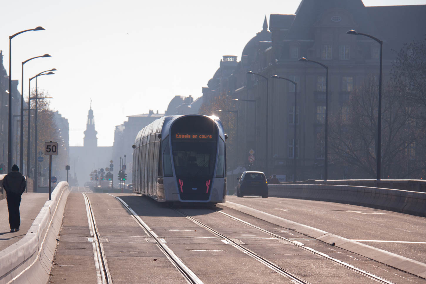 Die erste Fahrt zum Hauptbahnhof