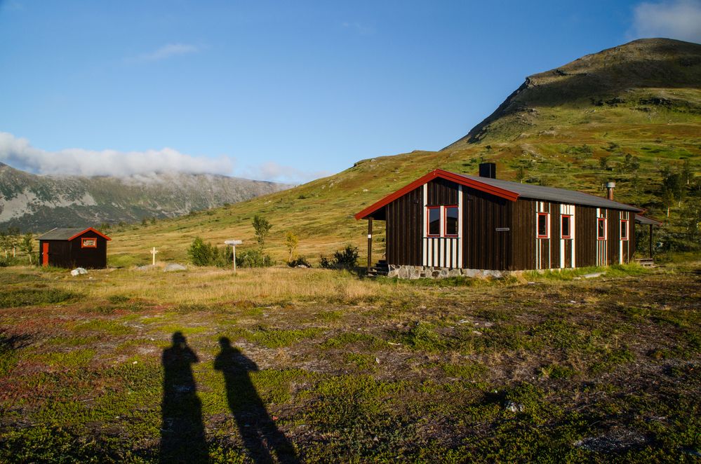 die erste Hütte ist erreicht