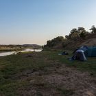 Die erste Nacht in der Wildniss Südafrikas