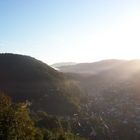 Die erste richtige Sonne über Bad Lauterberg