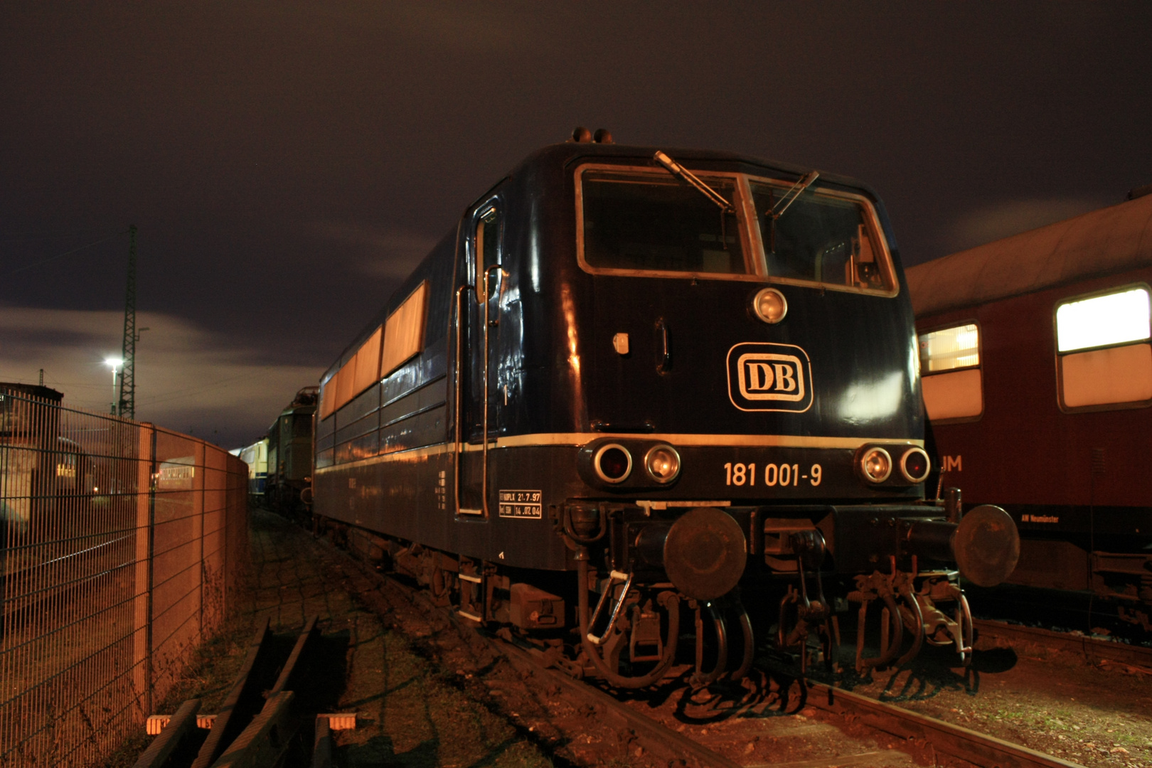 Die erste Zweisytem-Lokomotive der Baureihe 181