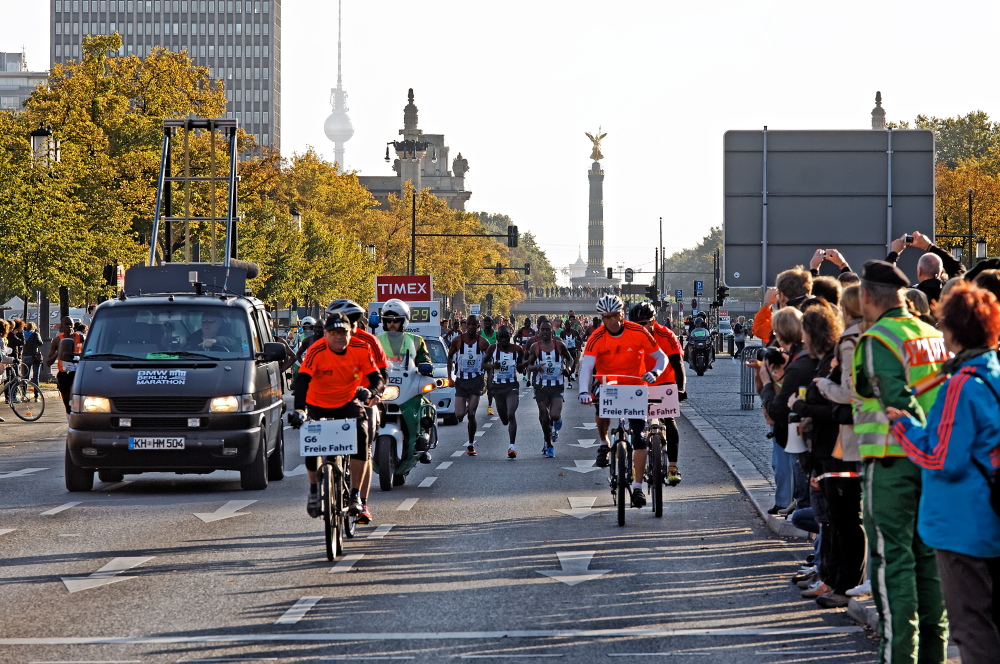 ... die ersten 2,5 km ...